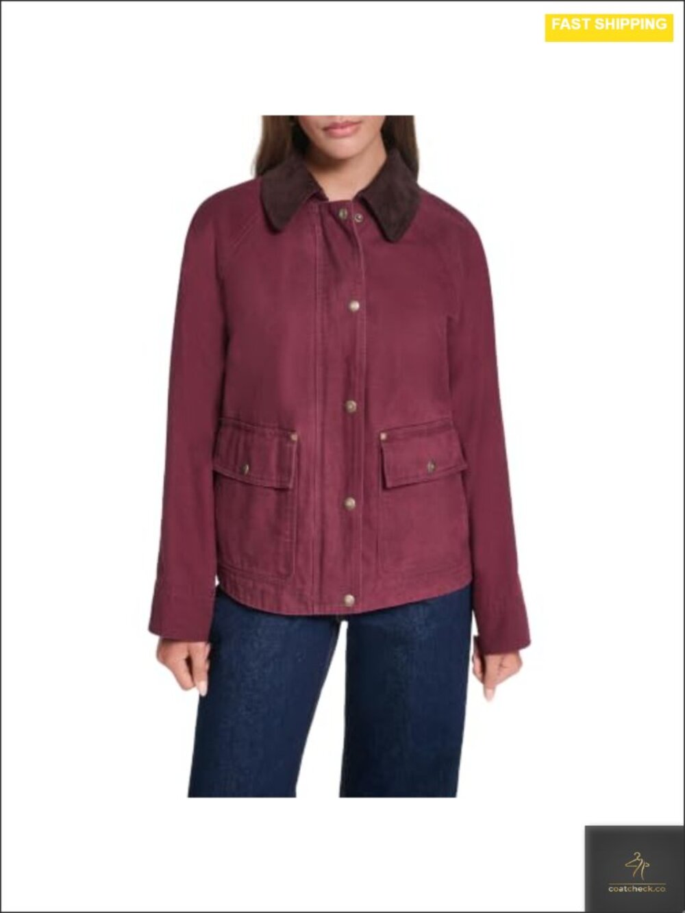 Levi's Women's Cotton Barn Jacket Lightweight Corduroy